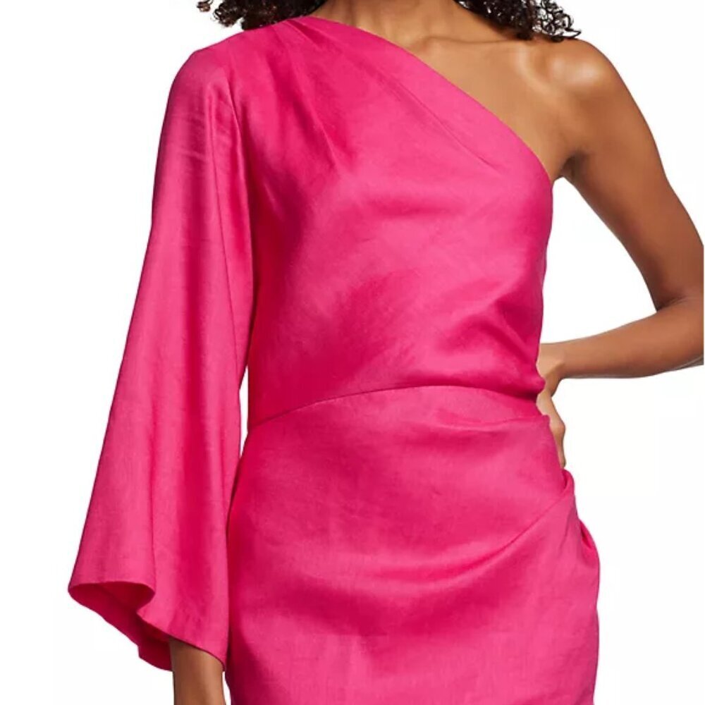 Veronica Beard 'Patsy' One-Shoulder Linen-Blend M… - image 6